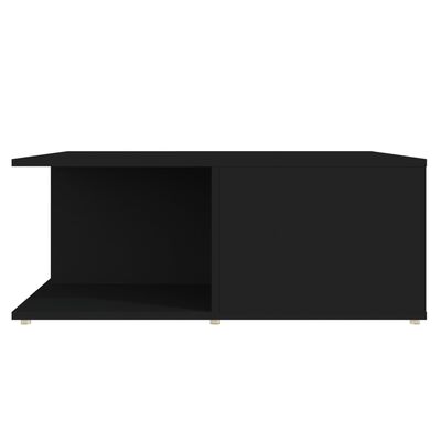 vidaXL Konferenčný stolík čierny 80x80x31cm drevotrieska