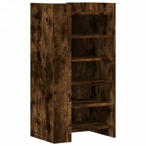 vidaXL Botn&iacute;k dymov&yacute; dub 52x37,5x100 cm kompozitn&eacute; drevo