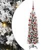 vidaXL Umel&yacute; vianočn&yacute; stromček Zelen&aacute; 150 cm PVC, oceľ a plast