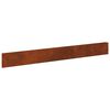 vidaXL Obrubn&iacute;k tr&aacute;vnika 50 pcs 100 x 12 cm Oceľ Hrdzav&yacute;