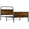 vidaXL Posteľn&yacute; r&aacute;m bez matraca 90x200 cm dub sonoma kompozitn&eacute; drevo