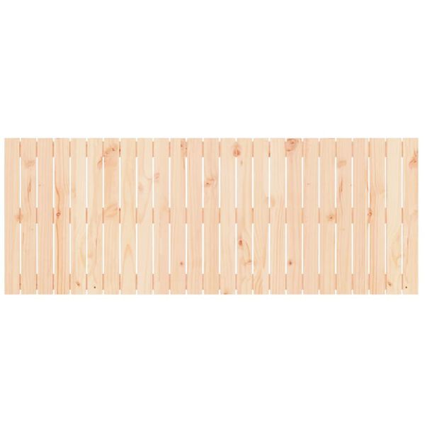 vidaXL Nástenné čelo postele 159,5x3x60 cm masívna borovica