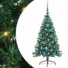 vidaXL Umel&yacute; predsvieten&yacute; vianočn&yacute; stromček Zelen&aacute; 120 cm PVC