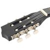 vidaXL 8dielna klasická gitarová sada pre začiatočníkov čierna 3/4 36"