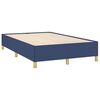vidaXL Boxspring posteľ s matracom modr&aacute; 120x190 cm l&aacute;tka