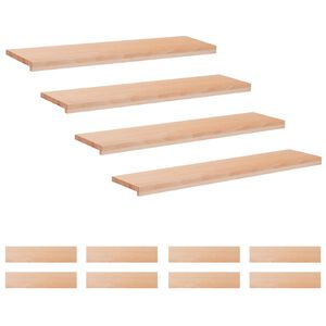vidaXL N&aacute;&scaron;ľapy na schody 12 ks 120 x 30 x 2 cm Pr&iacute;rodn&aacute;