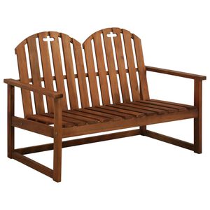 vidaXL Z&aacute;hradn&aacute; lavička 110 cm, ak&aacute;ciov&yacute; mas&iacute;v