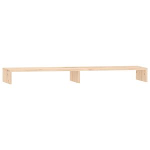 vidaXL Stojan na monitor 100x27x10 cm mas&iacute;vna borovica