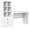 vidaXL St&ocirc;l Biela 145.5 x 50 x 127 cm 2 ks