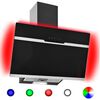vidaXL RGB N&aacute;stenn&yacute; digestor s LED 60 cm nehrdzavej&uacute;ca oceľ a tvrden&eacute; sklo