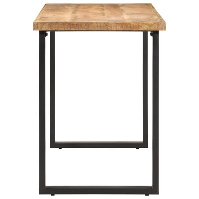 vidaXL Jedálenský stôl 110x55x75 cm masívne mangovníkové drevo
