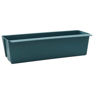 vidaXL Kvetinov&eacute; boxy pre euro palety 24 ks Zelen&aacute; 36 x 13,5 x 9,5 cm