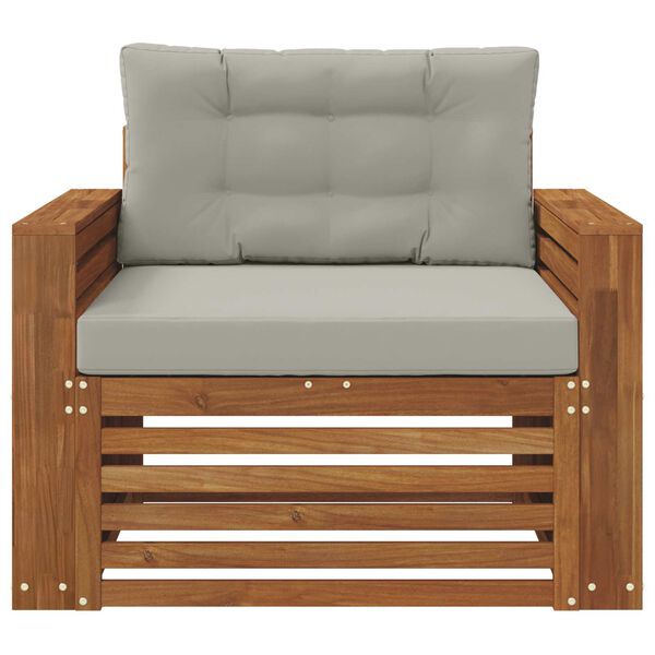 vidaXL Z&aacute;hradn&aacute; s&uacute;prava gaučov Mas&iacute;vne ak&aacute;ciov&eacute; drevo a polyester