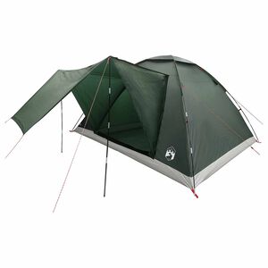 vidaXL Kempingov&yacute; stan so strechou Arm&aacute;dna zelen&aacute; 335 x 275 x 180 cm