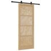 vidaXL Posuvn&eacute; dvere ORKDAL Pr&iacute;rodn&aacute; 83 x 211 cm Borovicov&yacute; mas&iacute;v