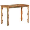 vidaXL Jed&aacute;lensk&yacute; st&ocirc;l 110x52x76 cm mas&iacute;vne recyklovan&eacute; drevo