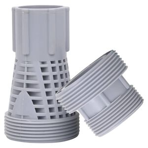 vidaXL 2-dielne konektory pre baz&eacute;nov&uacute; hadicu plastov&eacute;