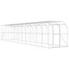 vidaXL Kurn&iacute;k proti stene Strieborn&aacute; 600 x 150 x 215 cm