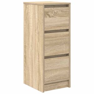 vidaXL Komoda dub sonoma 29,5x34x76 cm kompozitn&eacute; drevo