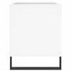 vidaXL Skrinka na platne biela 85x38x48 cm kompozitné drevo
