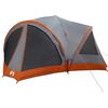 vidaXL Rodinn&yacute; stan pre 10 os&ocirc;b &Scaron;ed&aacute; a oranžov&aacute; 460 x 430 x 214 cm