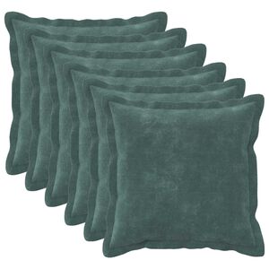 vidaXL Poťah na podložku 6 ks HOUTEN Morsky modr&aacute; 30 x 30 cm