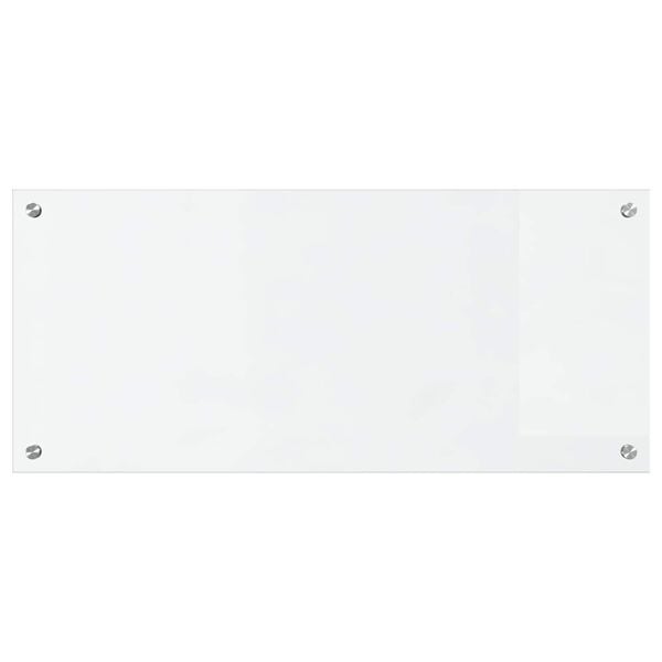 vidaXL Kuchynsk&yacute; backsplash Priehľadn&aacute; 90 x 40 cm tvrden&eacute; sklo