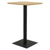vidaXL Bistro stol&iacute;k, dubov&aacute; farba 78,5x78,5x107 cm