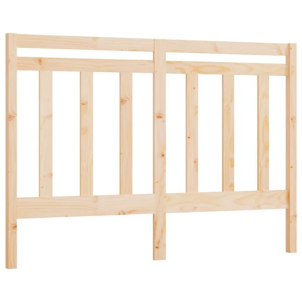 vidaXL Čelo postele 126x4x100 cm mas&iacute;vna borovica