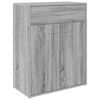 vidaXL Komoda siv&yacute; dub sonoma 60x30x75 cm spracovan&eacute; drevo