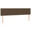 vidaXL Boxspring posteľ s matracom tmavohned&aacute; 180x200 cm l&aacute;tka