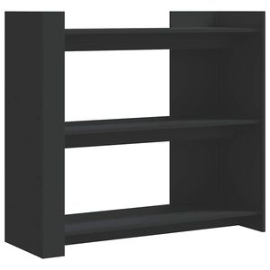 vidaXL Konzolov&yacute; stol&iacute;k čierny 100x35x90 cm kompozitn&eacute; drevo