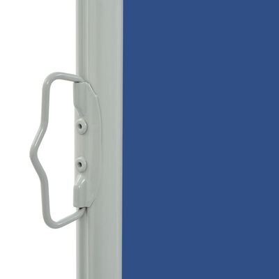 vidaXL Zaťahovacia bočná markíza na terasu 160x300 cm, modrá
