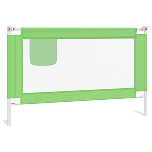vidaXL Z&aacute;brana na detsk&uacute; posteľ zelen&aacute; 120x25 cm l&aacute;tka