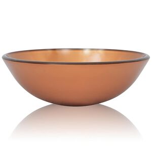 vidaXL Um&yacute;vadlo z tvrden&eacute;ho skla, 42 cm, hned&eacute;