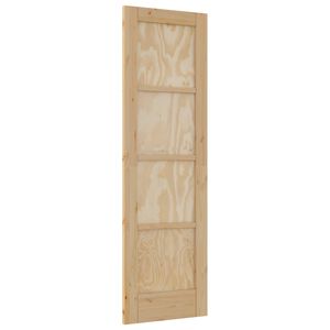 vidaXL Vn&uacute;torn&eacute; dvere 61 x 198,5 cm Preglejka Pr&iacute;rodn&aacute;