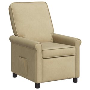 vidaXL Polohovacie kreslo &Scaron;ed&aacute; zelen&aacute; 69 x 95 x 101 cm L&aacute;tka