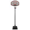 vidaXL Basketbalov&yacute; stojan čierny 282-352 cm polyet&eacute;n