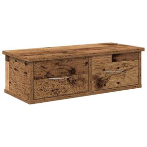 vidaXL N&aacute;stenn&aacute; skrinka Old Wood 60x26x18,5 cm Engineered Wood
