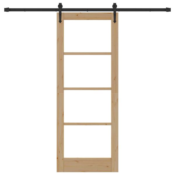 vidaXL Posuvné dvere ORKDAL Prírodná 78 x 202 cm