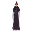 vidaXL Visiaca Halloween hovoriaca čarodejnica Fialov&aacute; 216 x 125 cm