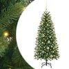 vidaXL Umel&yacute; vianočn&yacute; stromček Zelen&aacute; 150 cm PE a PVC