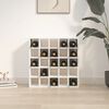 vidaXL Vinot&eacute;ka biela 56x25x56 cm mas&iacute;vne borovicov&eacute; drevo