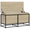 vidaXL &Uacute;ložn&yacute; box s vekom dub sonoma 100x40x51,5 cm kompozitn&eacute; drevo