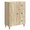vidaXL Serv&iacute;rovacia skriňa so z&aacute;suvkou Dub sonoma 66 x 34,5 x 90 cm