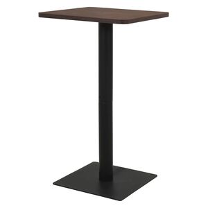 vidaXL Bistro stol&iacute;k, farba tmav&eacute;ho jaseňa 60x60x107 cm