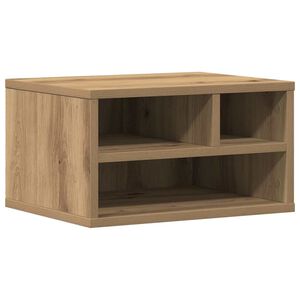 vidaXL Stojan na tlačiareň Remeseln&yacute; dub 40 x 32 x 22,5 cm