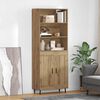 vidaXL Highboard Remeseln&yacute; dub 69,5 x 34 x 180 cm