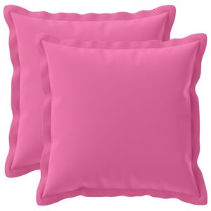 vidaXL Poťah na podložku 2 ks HOUTEN Ružov&aacute; 30 x 30 cm Polyester