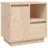 vidaXL Nočn&yacute; stol&iacute;k 50x34x50 cm mas&iacute;vne borovicov&eacute; drevo
